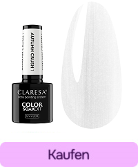 Claresa AUTUMN CRUSH Gel-Nagellack 1 Milky Pearl 5 g